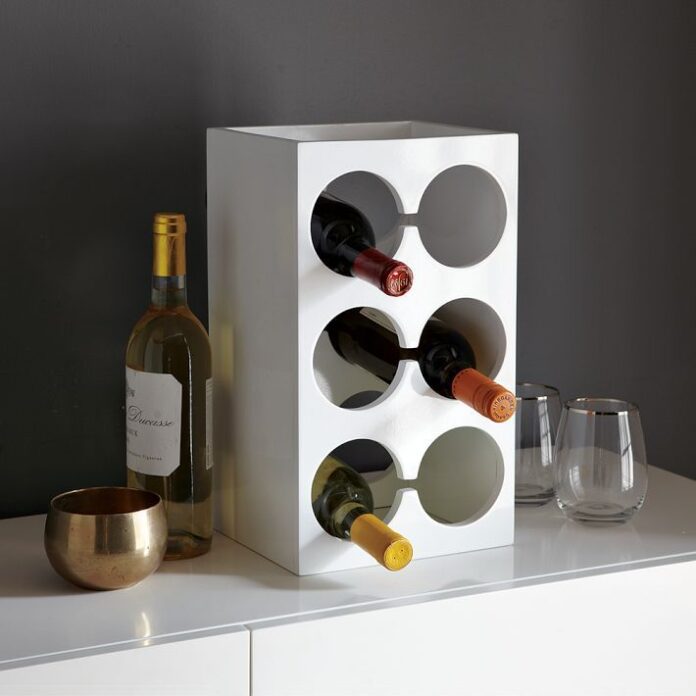 modern wine rack perth