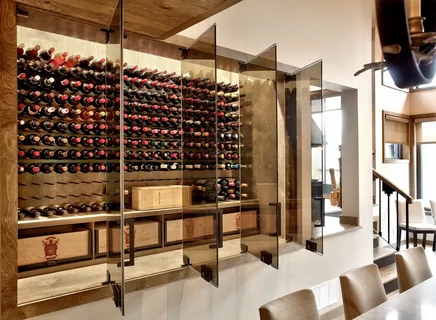 modern wine rack Perth