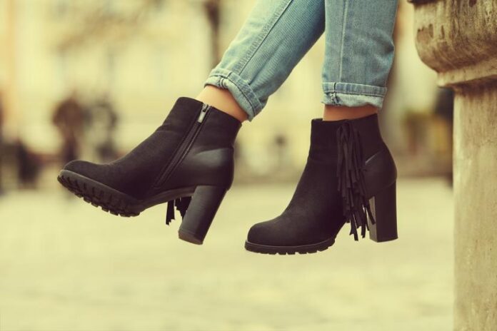 Wide Fitting Ankle Boots Ladies